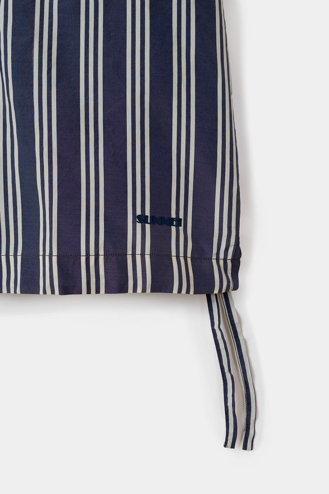 POLO SHIRT / white and blue stripes - 5