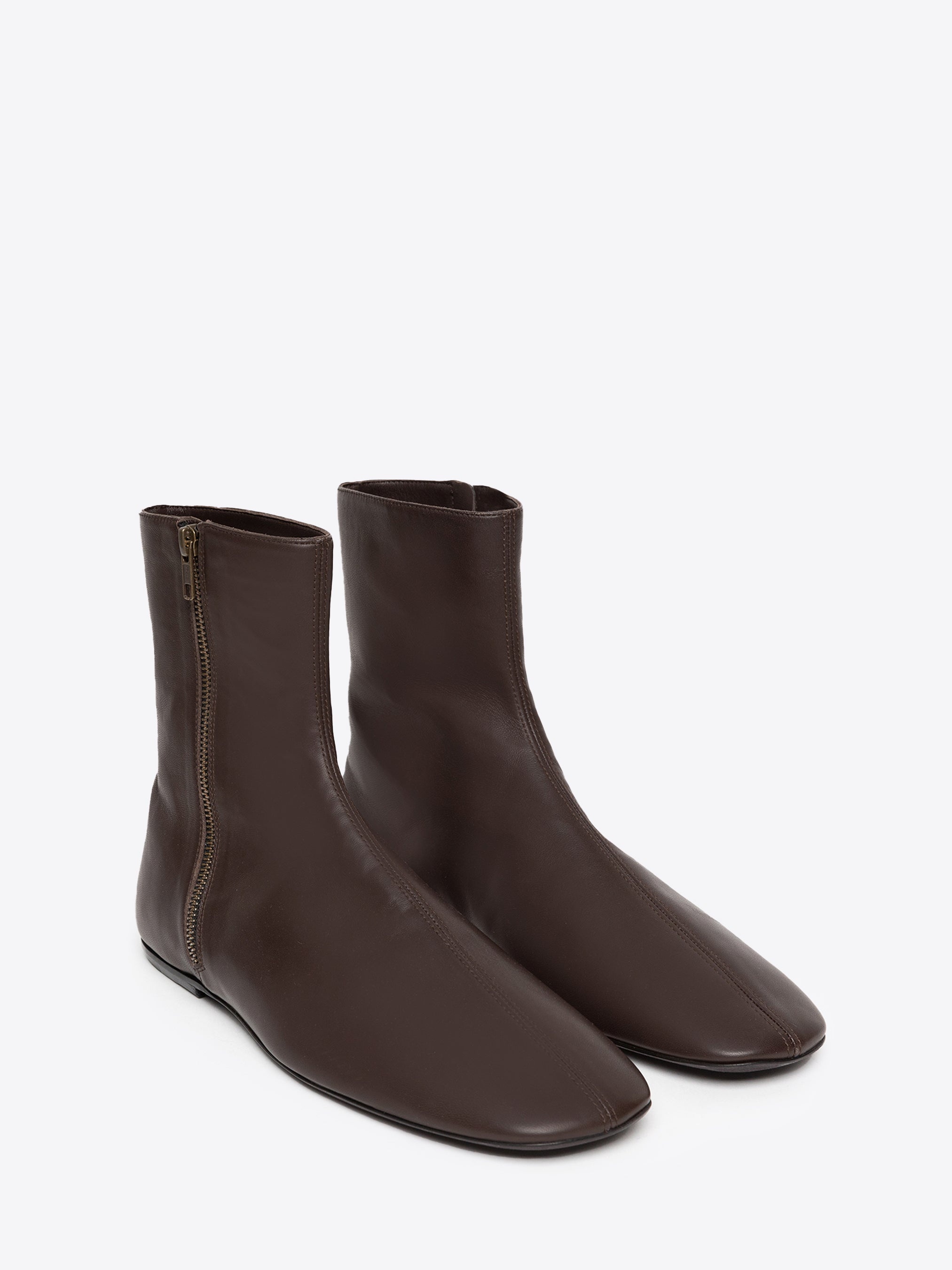 LEATHER SOCK BOOTS - 3