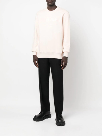 Alexander McQueen logo crew-neck sweatshirt outlook