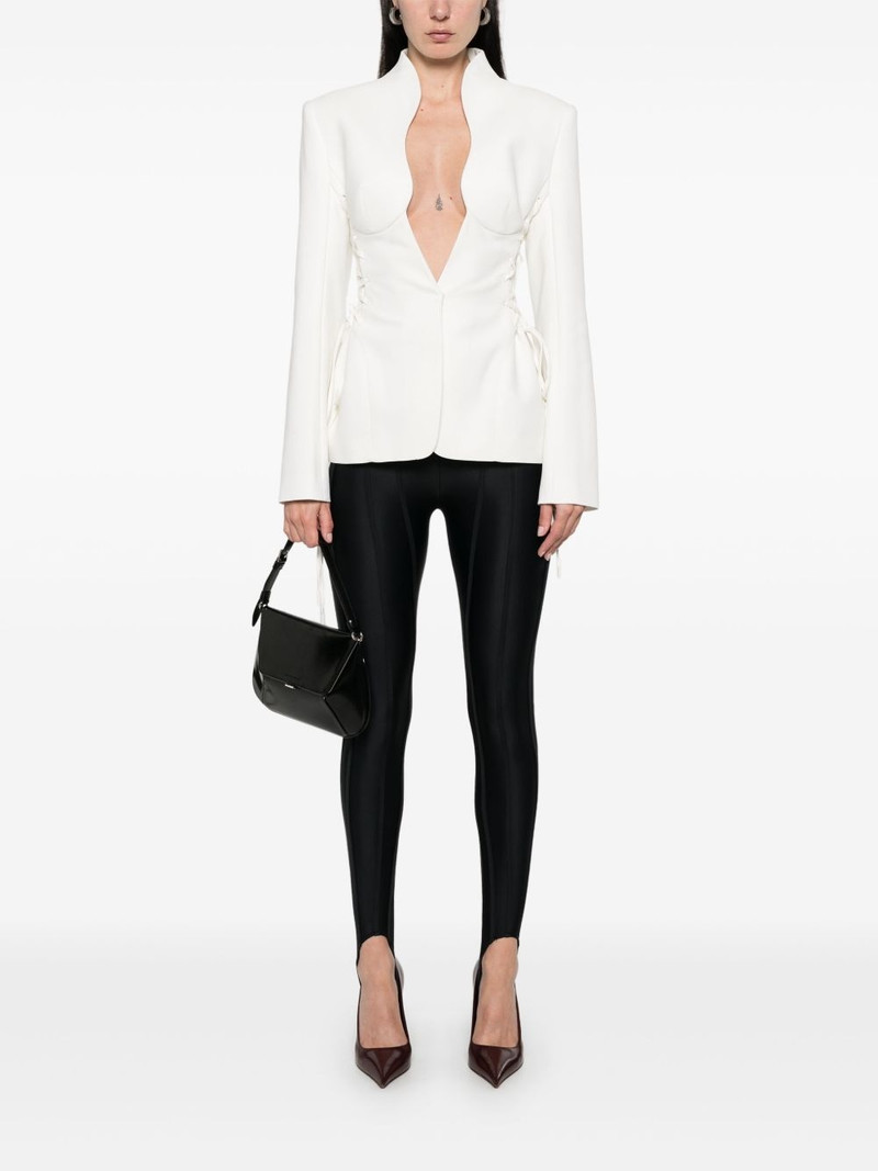 MUGLER corseted leggings outlook