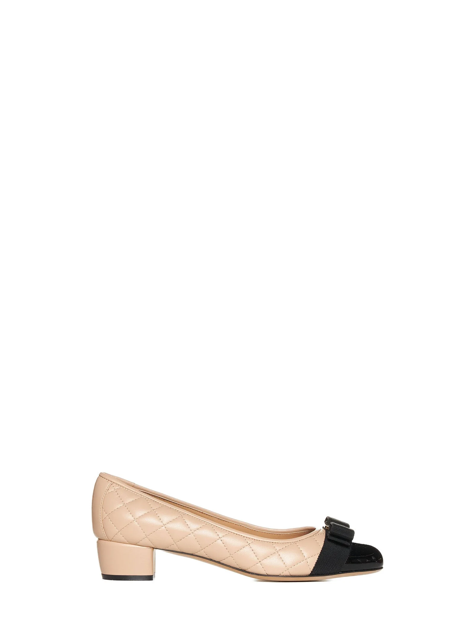 Vara quilted nappa leather pumps - 1