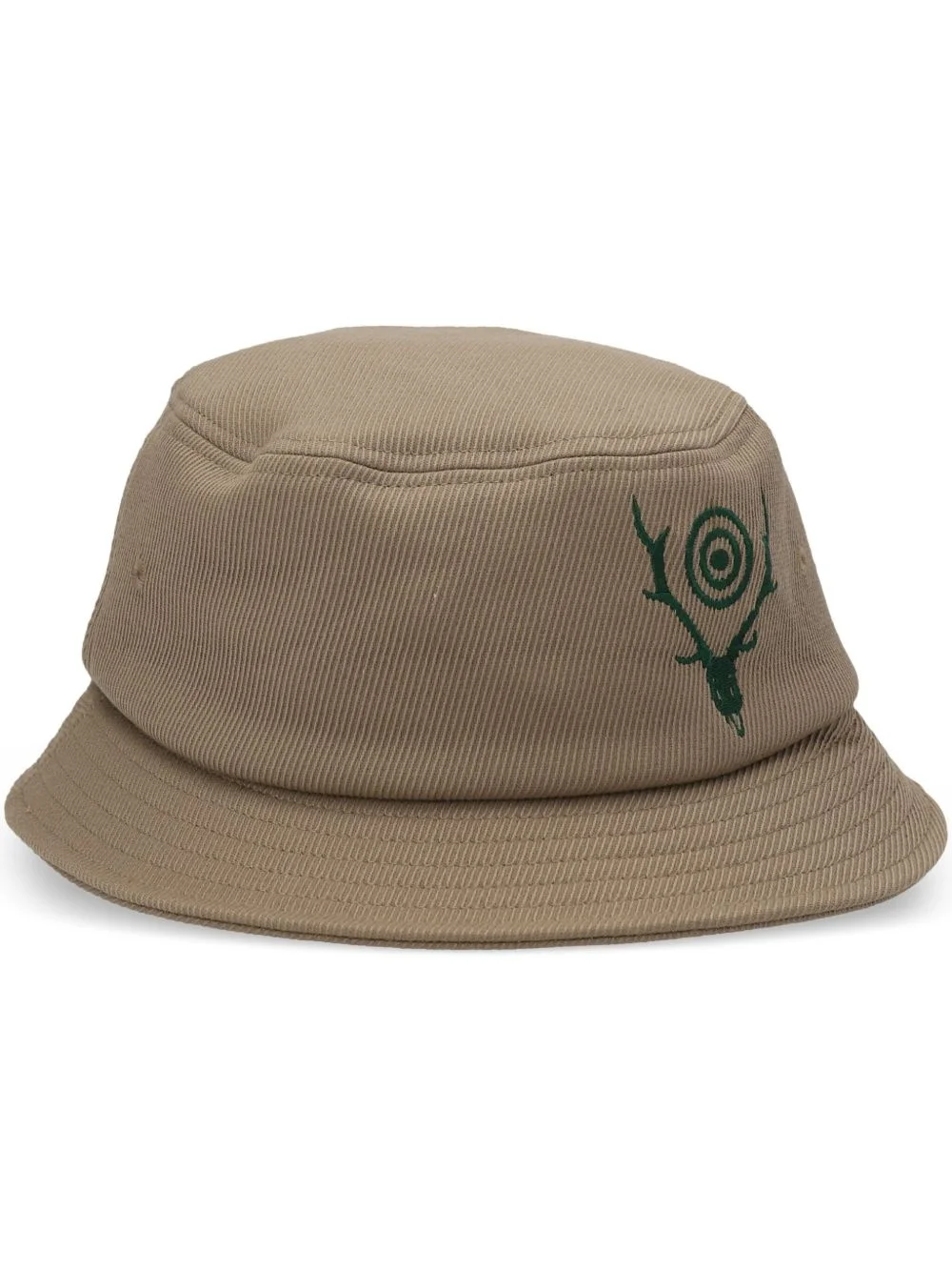 embroidered bucket hat - 1