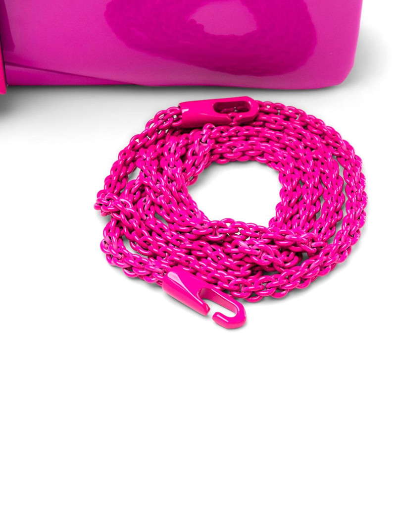 pyramid chain clutch bag 5