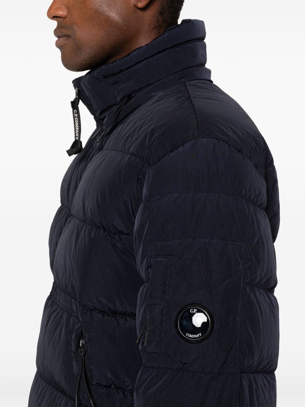 Lens-detail padded jacket - 5