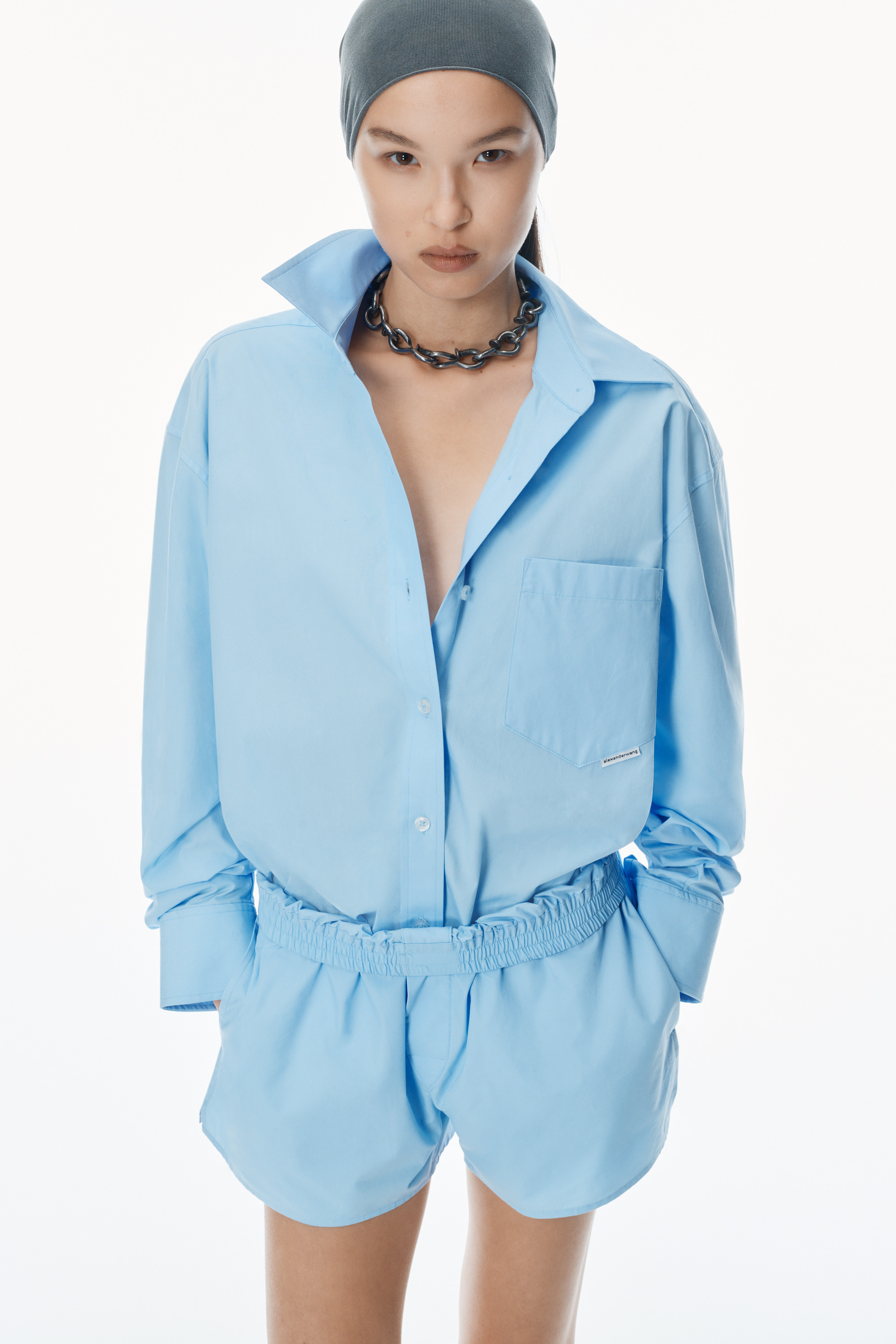 Boyfriend Shirt in Cotton - 3