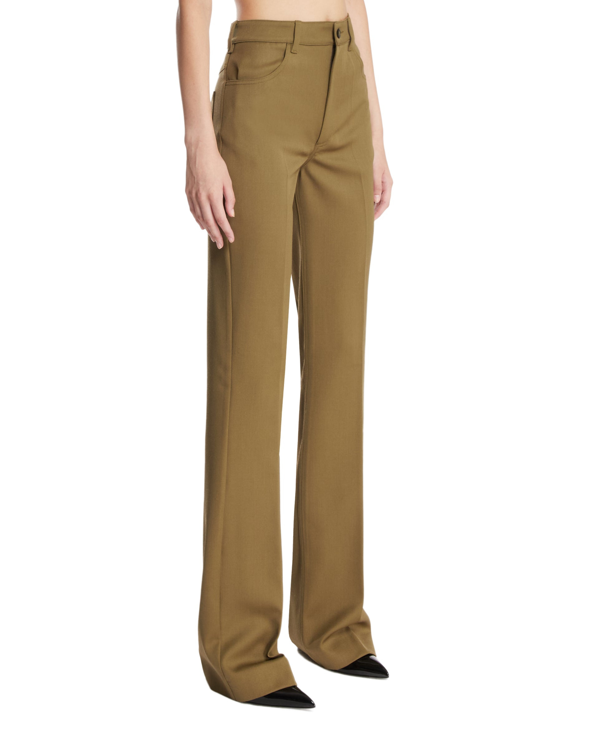 Green Wool Pants - 4