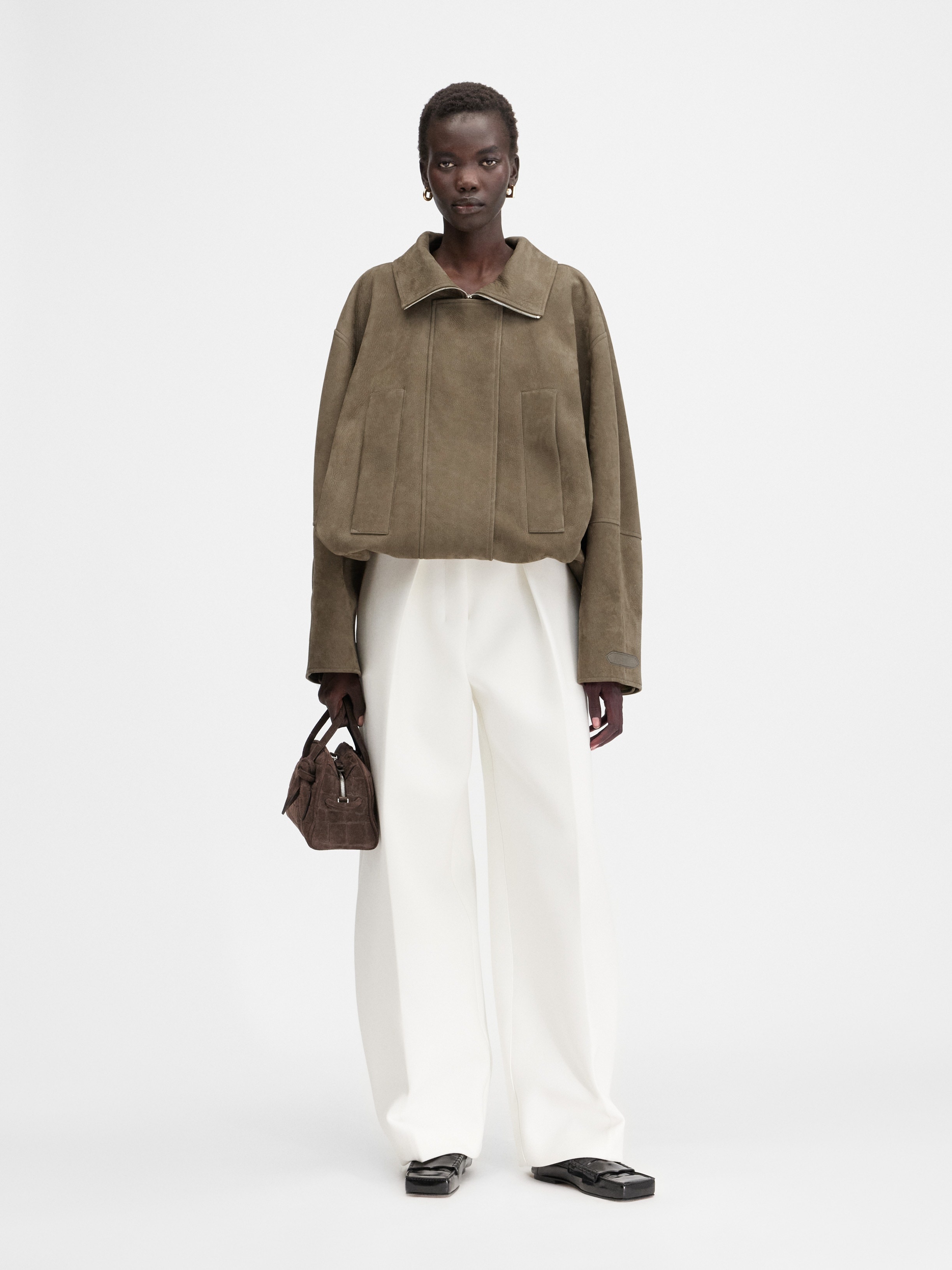 JACQUEMUS The Ciro leather jacket | REVERSIBLE