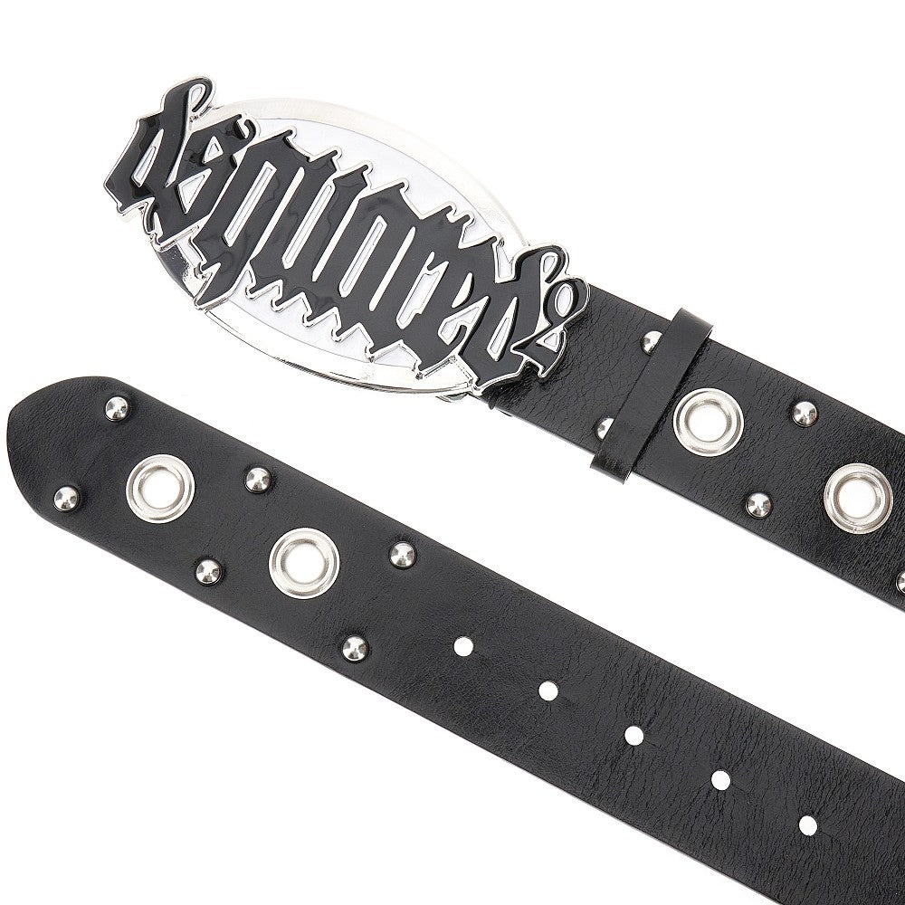 'GOTHIC' LEATHER BELT - 2