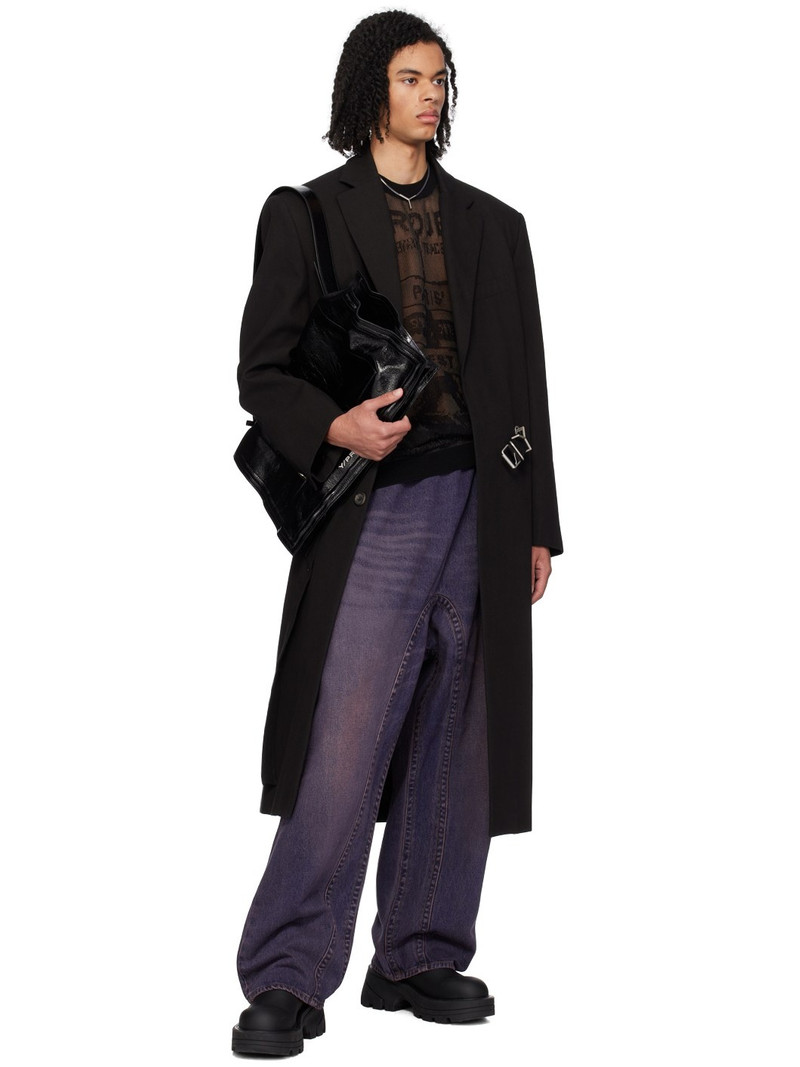 Y/Project Purple & Pink Faded Jeans outlook