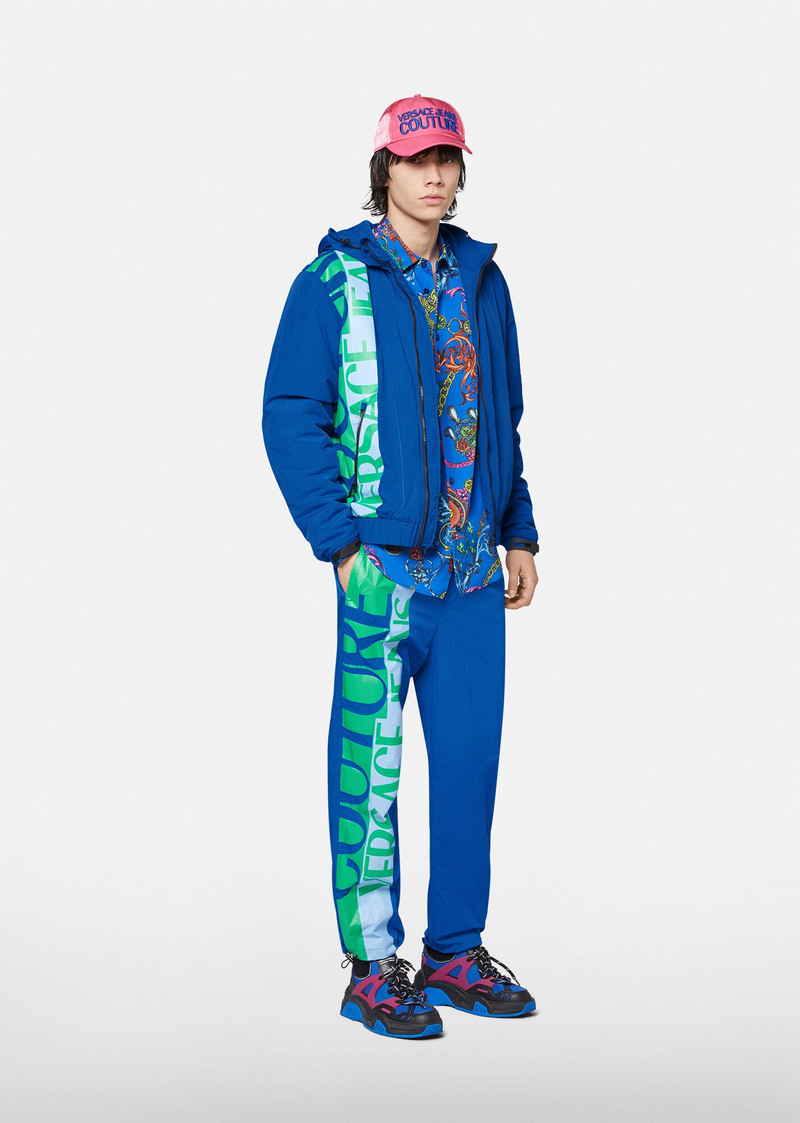 Logo Accent Hooded Jacket 4