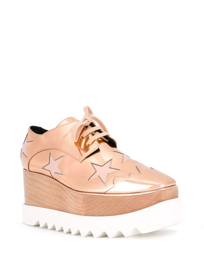 Stella McCartney Elyse star platform shoes outlook