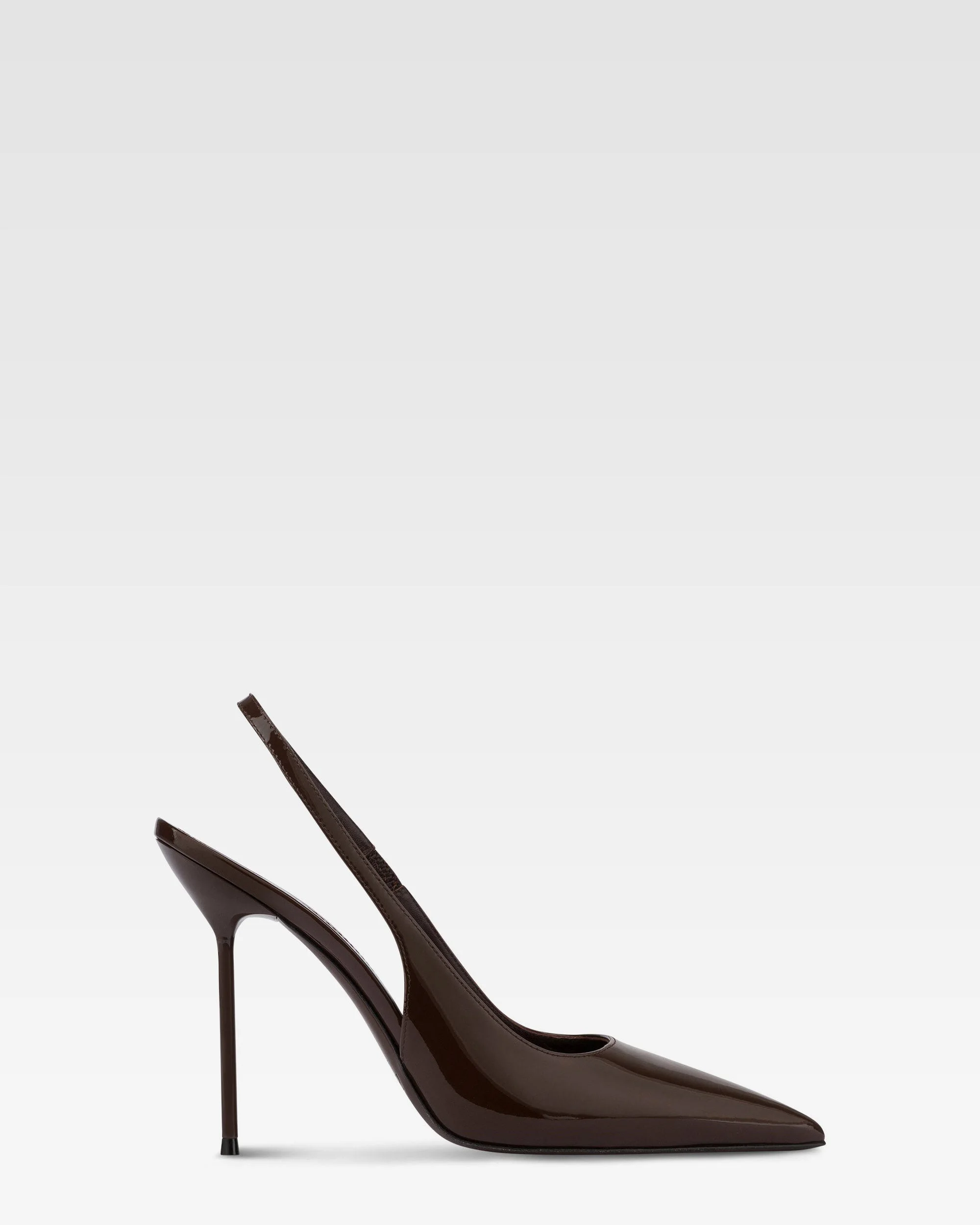 Patent leather slingback - 1