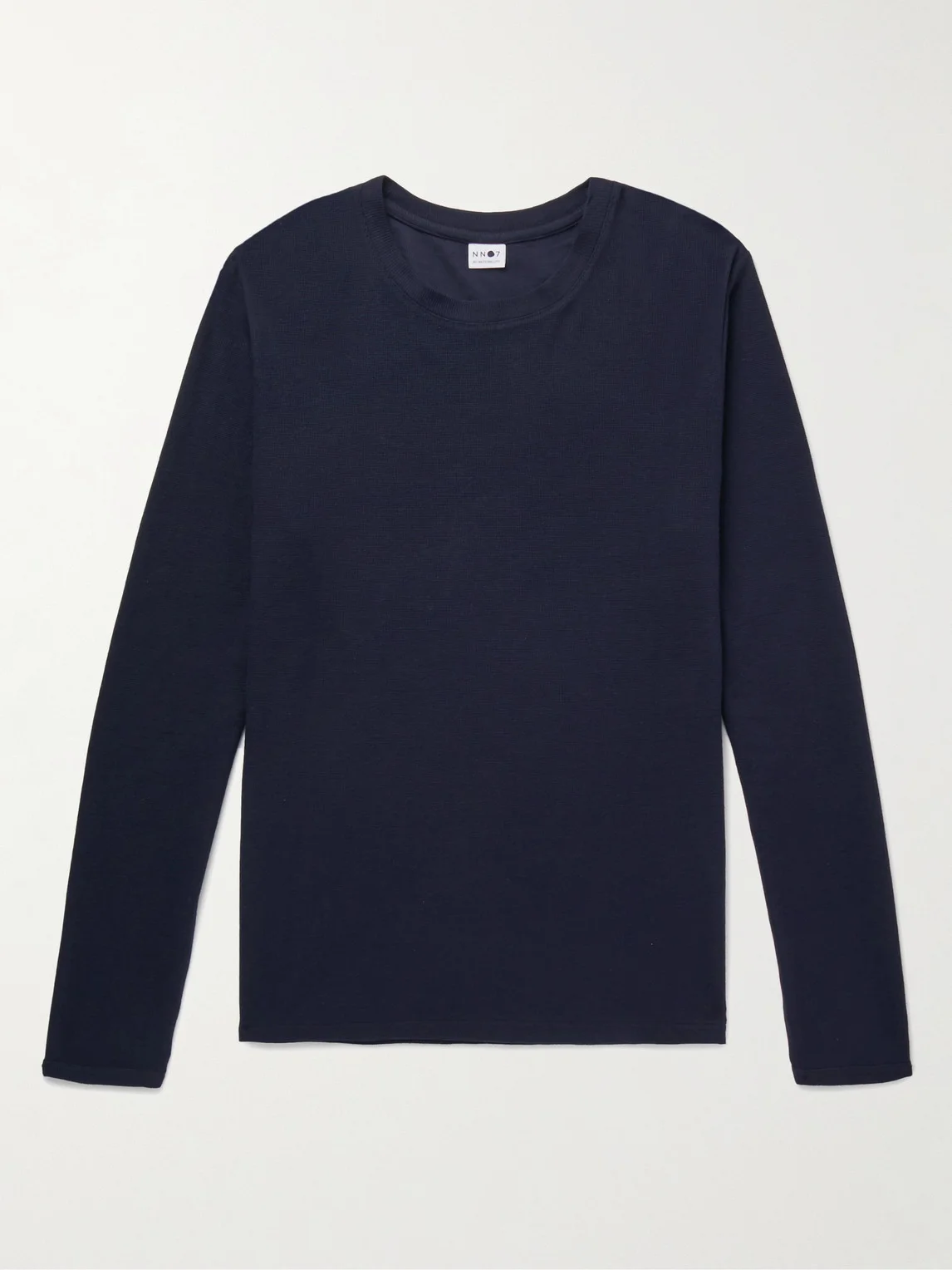 Clive Waffle-Knit Cotton and Modal-Blend T-Shirt - 1
