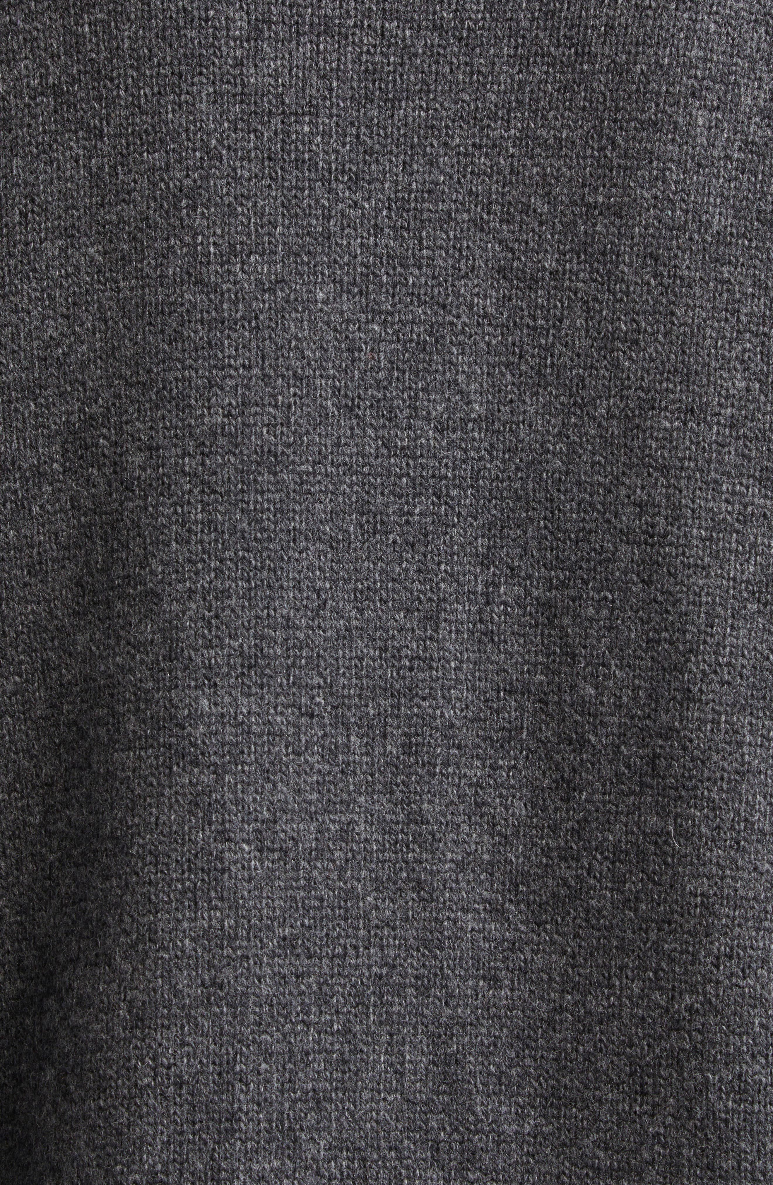 Rabanne Pull Wool & Cashmere Blend Cardigan in Dark Grey at Nordstrom - 7