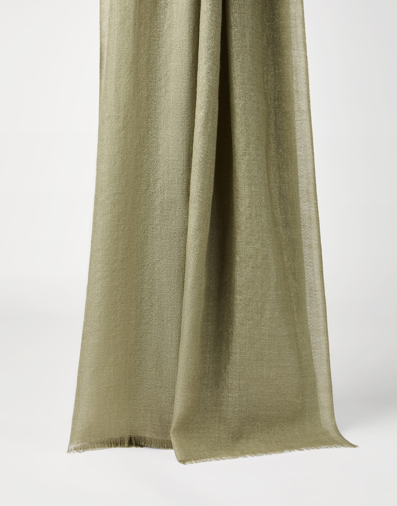 Cashmere and silk sparkling scarf - 1