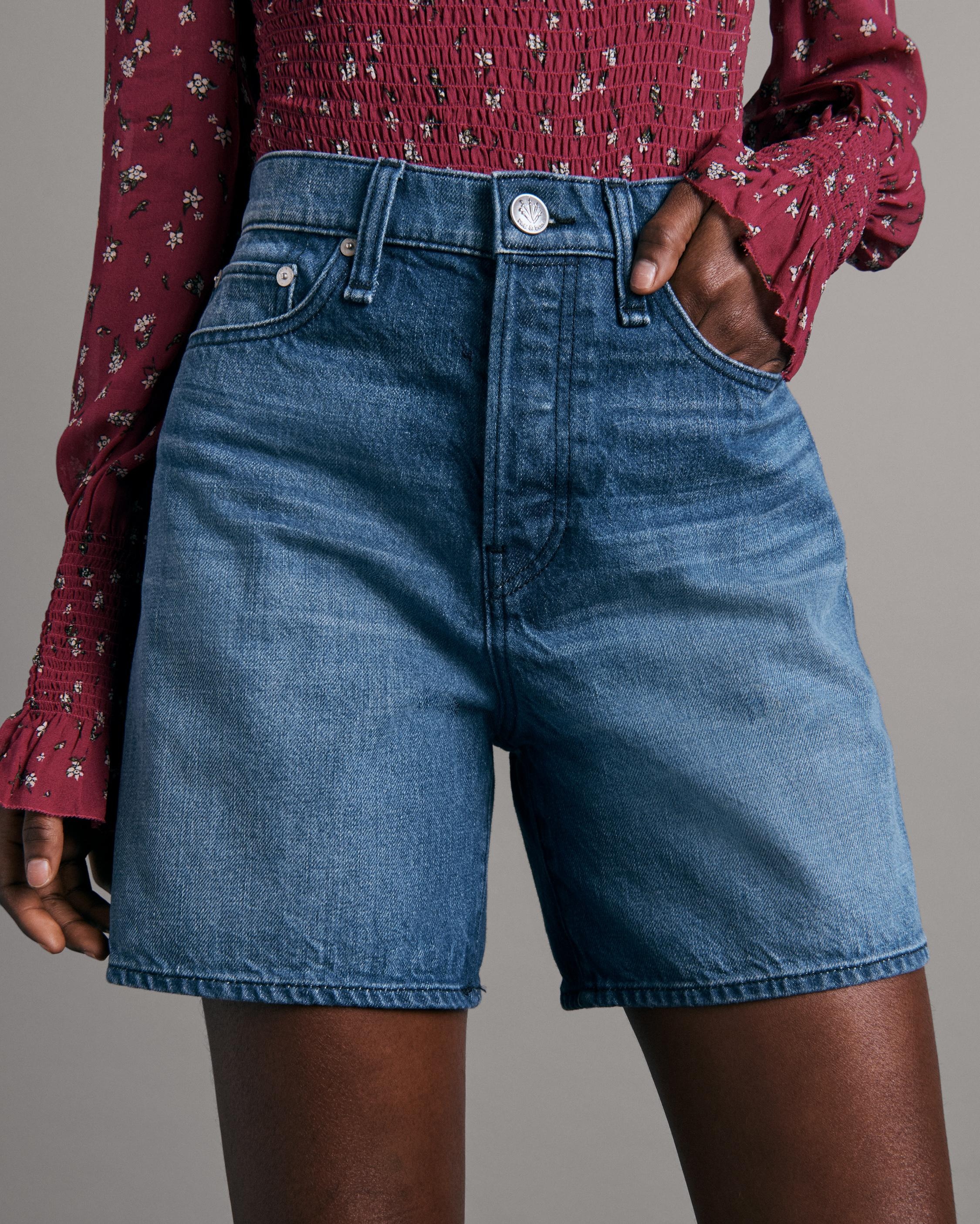 Maya 6 Inch Short - Poppy
Relaxed Fit Mid Indigo Jean Short - 5