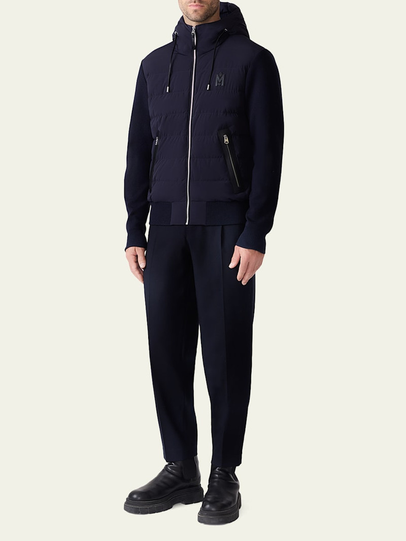 MACKAGE Men's Andrew-Z Mixed Media Light Down Jacket outlook