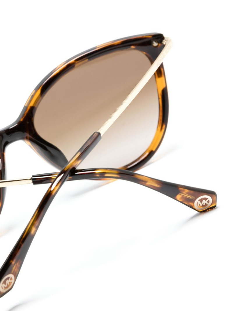 tortoiseshell-effect cat-eye sunglasses 3