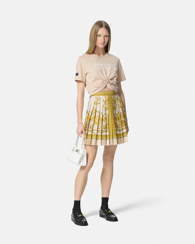 VERSACE La Coupe des Dieux Silk Pleated Skirt outlook