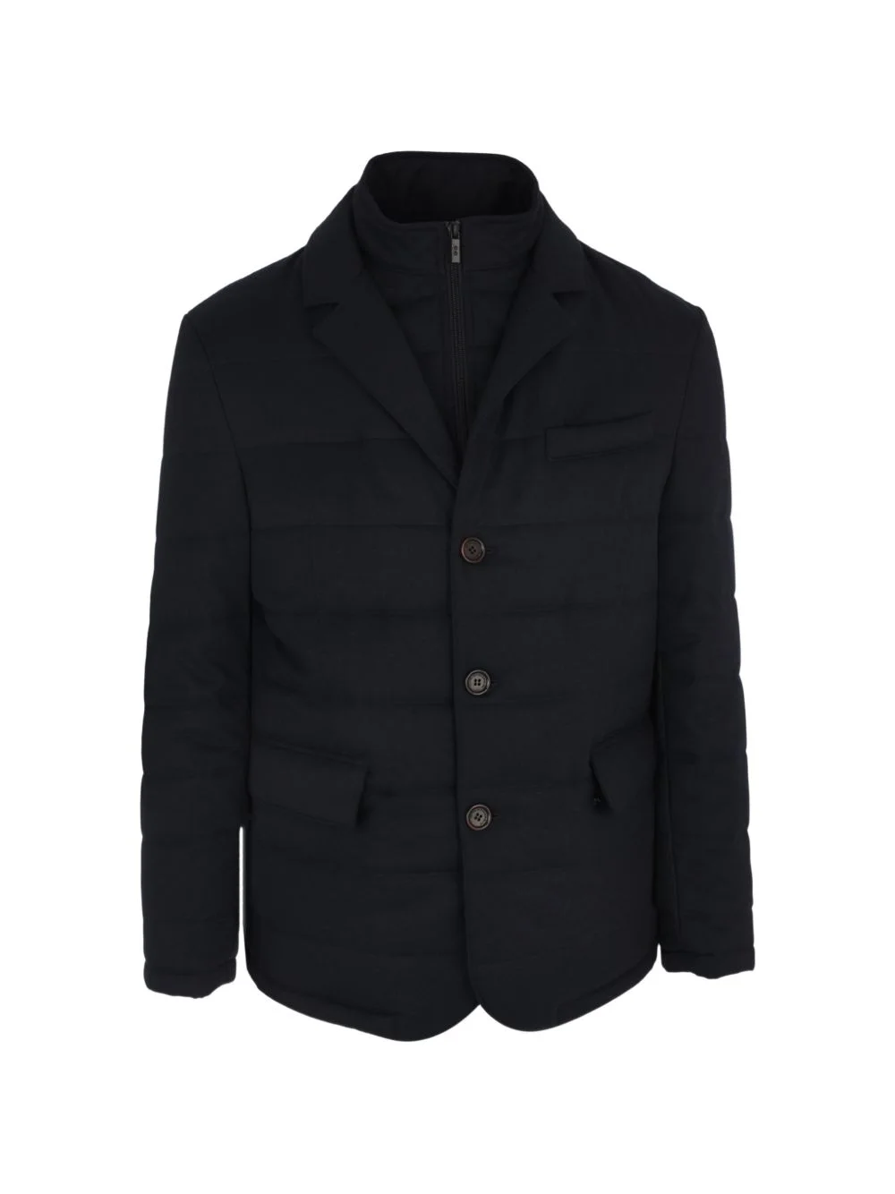 Outdoor button-up padded jacket - 1