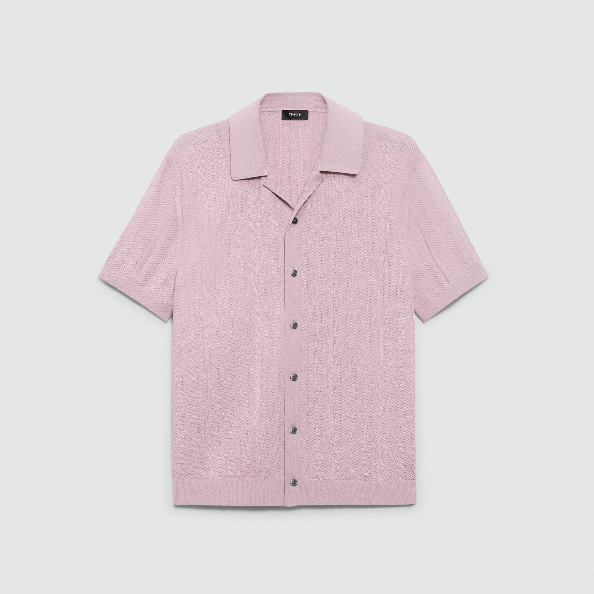 Camp Collar Shirt in Cotton Light Twist - 1