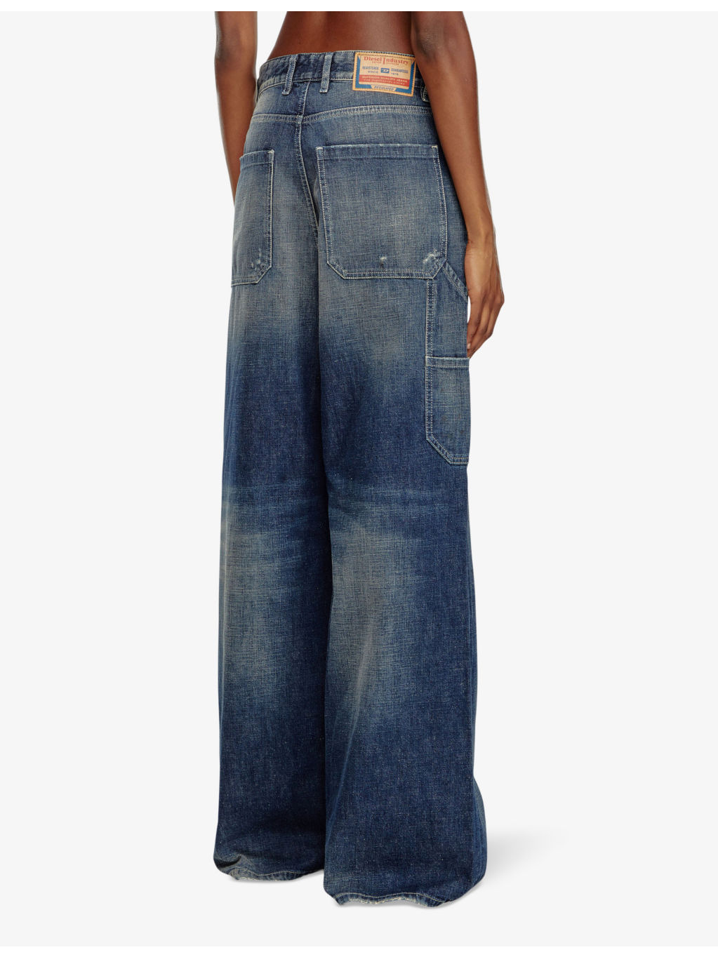D-Sire Work wide-leg mid-rise jeans - 4
