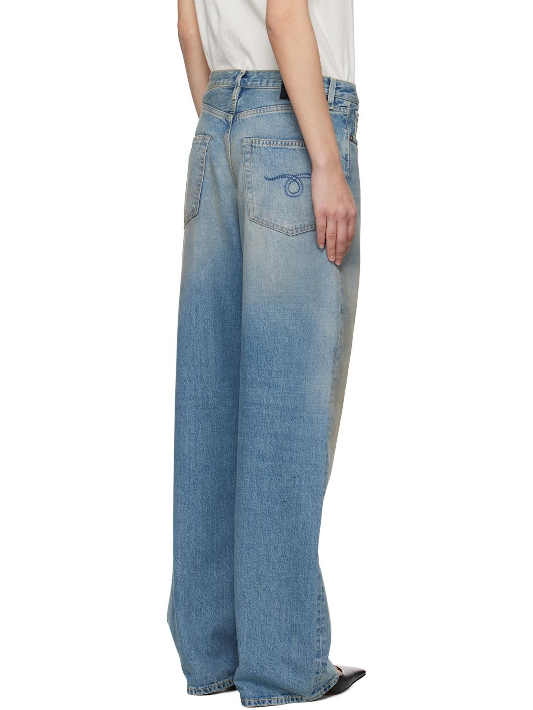 Blue D'Arcy Loose Jeans - 3