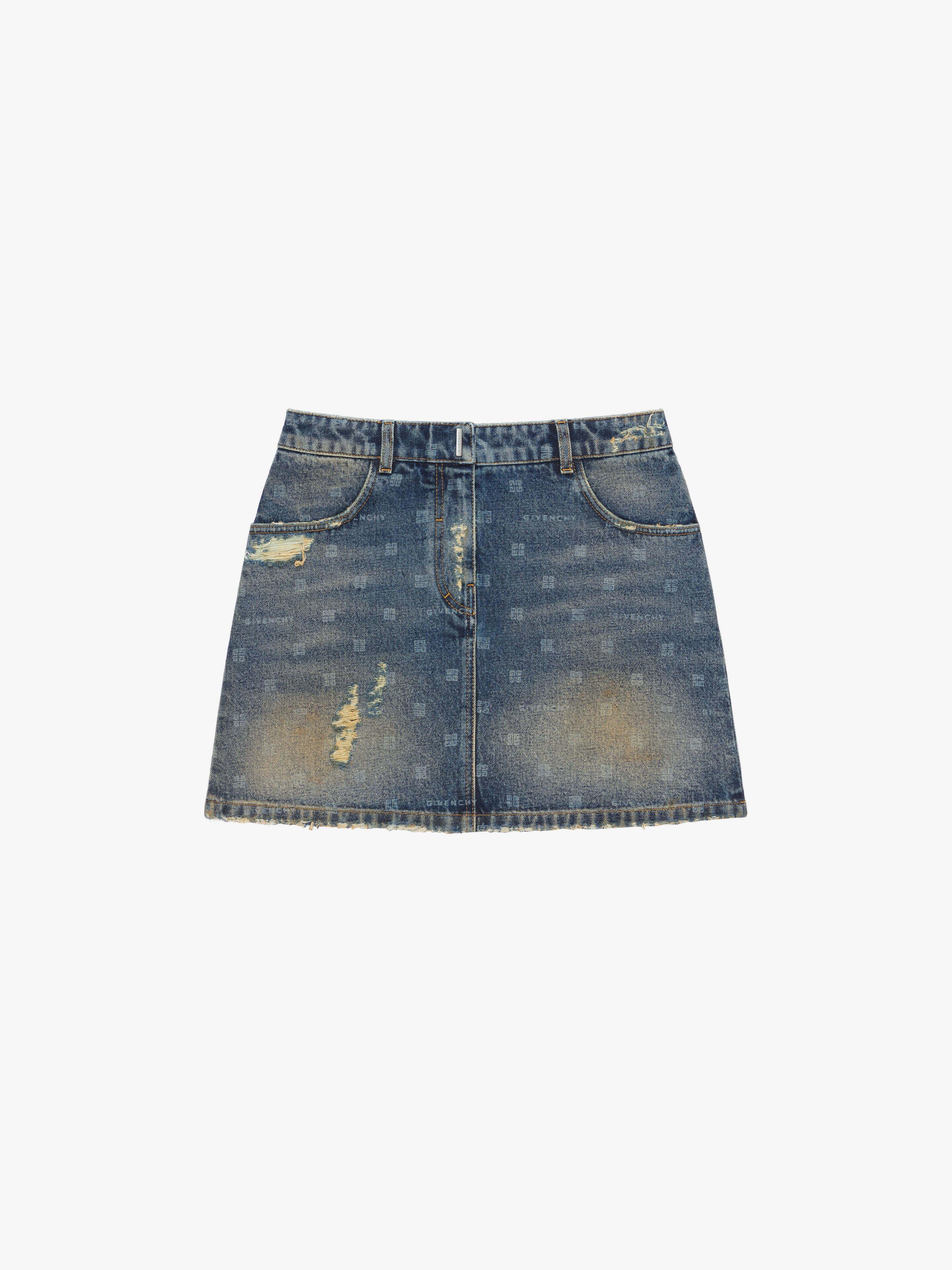 SKIRT IN 4G GIVENCHY DENIM - 1