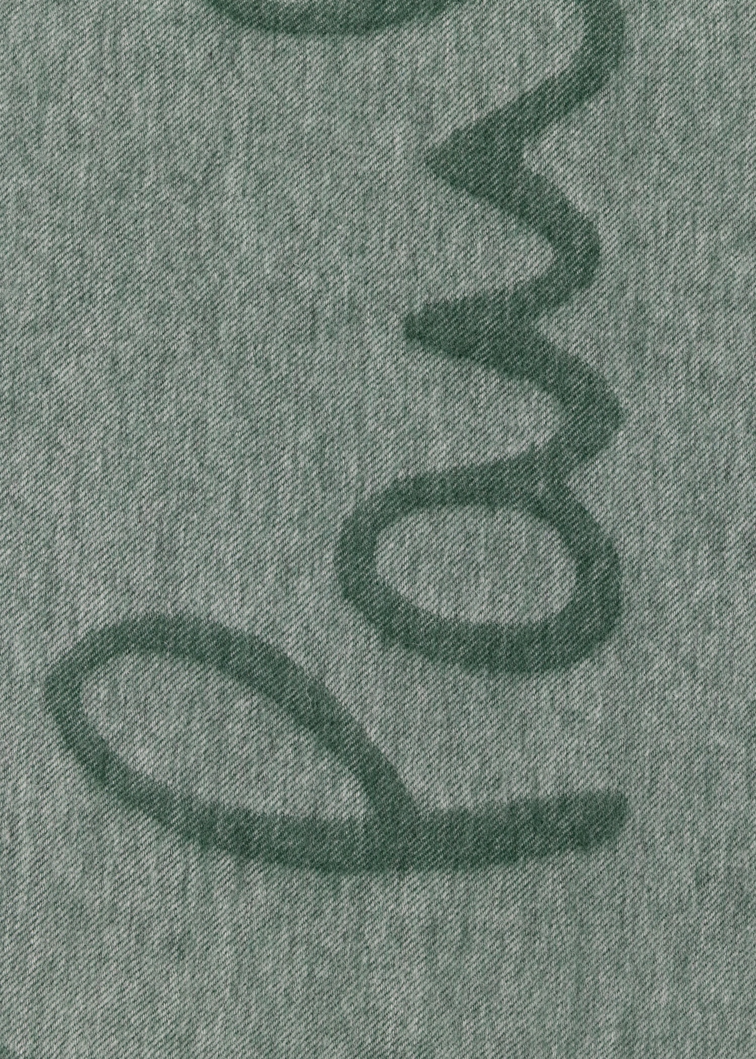Green PS Paul Smith Logo Scarf - 4