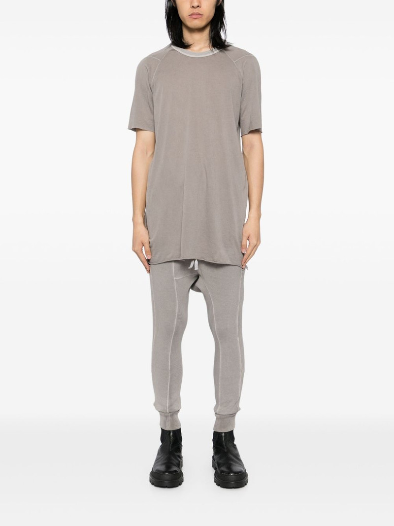 Boris Bidjan Saberi crop-crotch detail track pants outlook