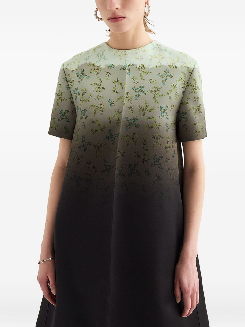 gradient floral-print maxi dress 3