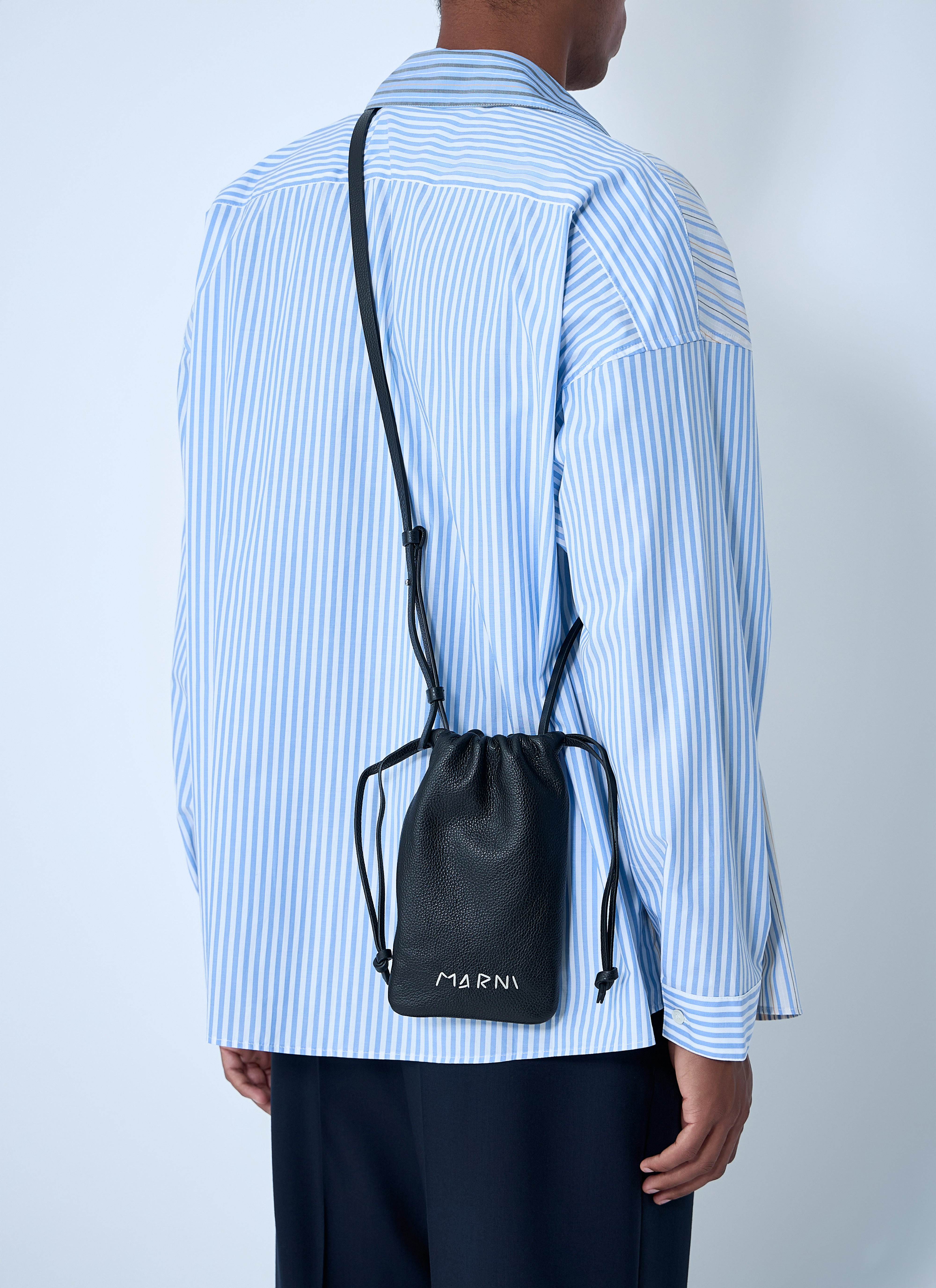 Marni Men Crossbody Cityscape Iphone Pouch - 2