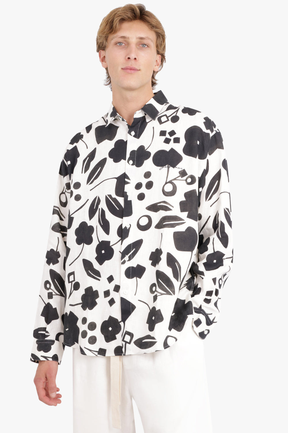 LA CHEMISE SIMON | BLACK/WHITE - 3