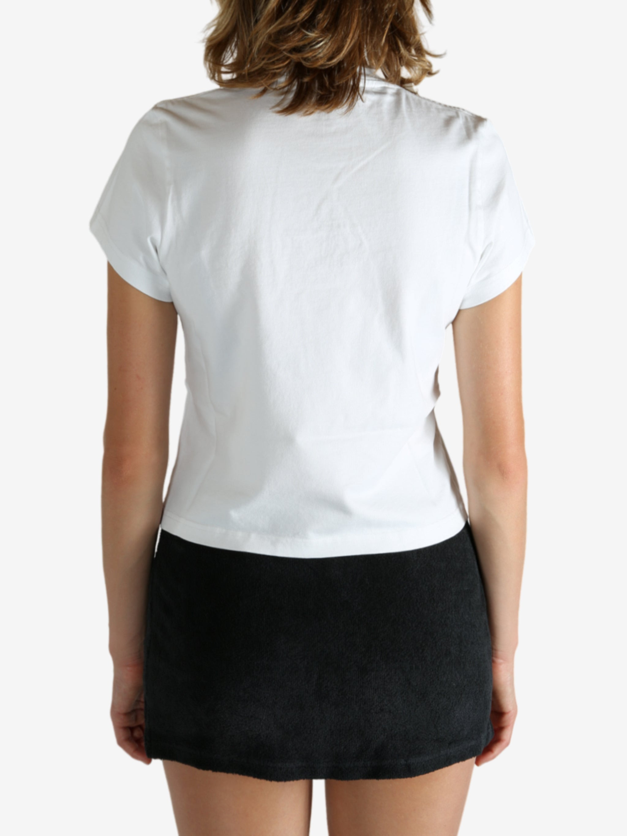 ALEXANDER WANG - Women Shrunken Tee - 3