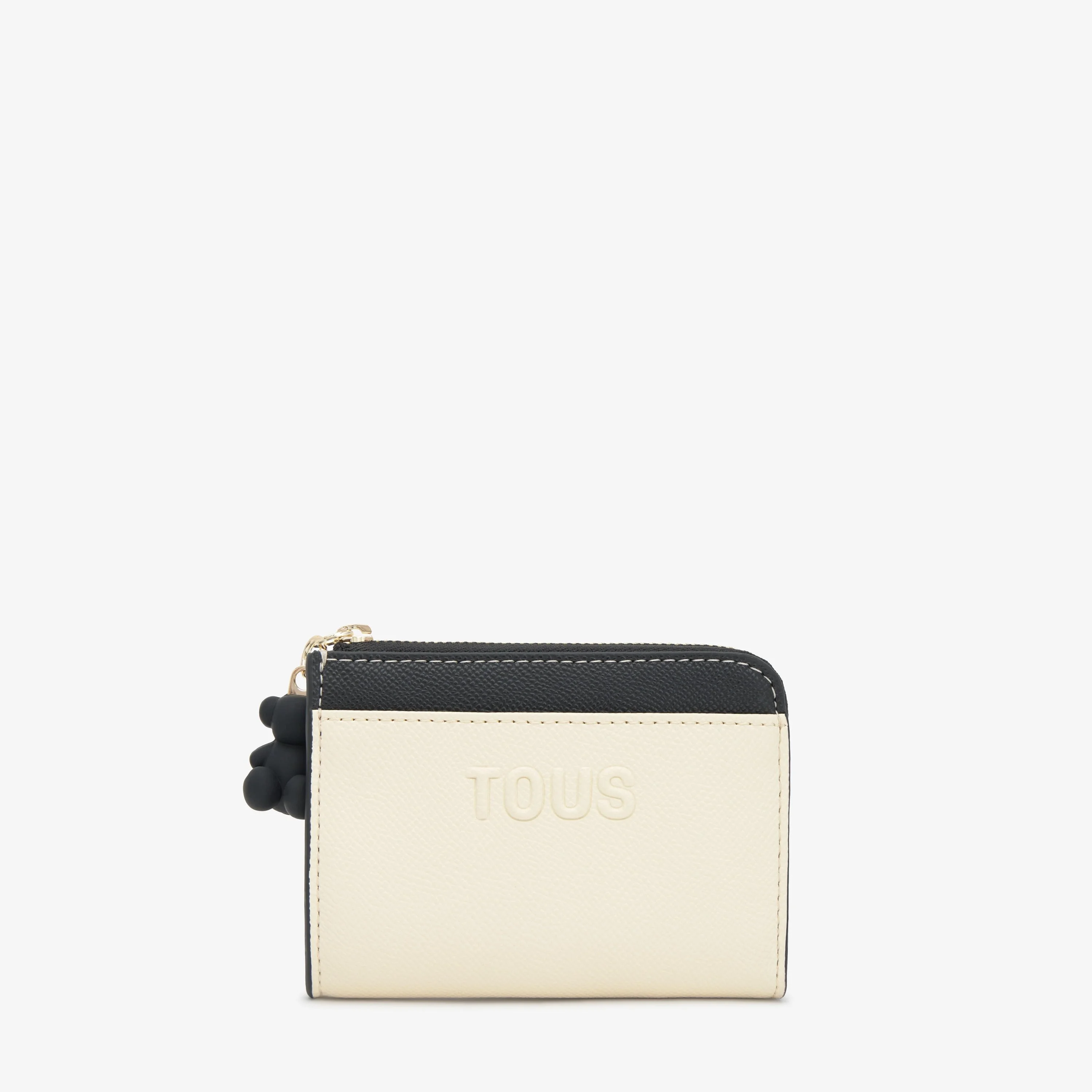 Large black Change purse TOUS Audree Saffiano - 1