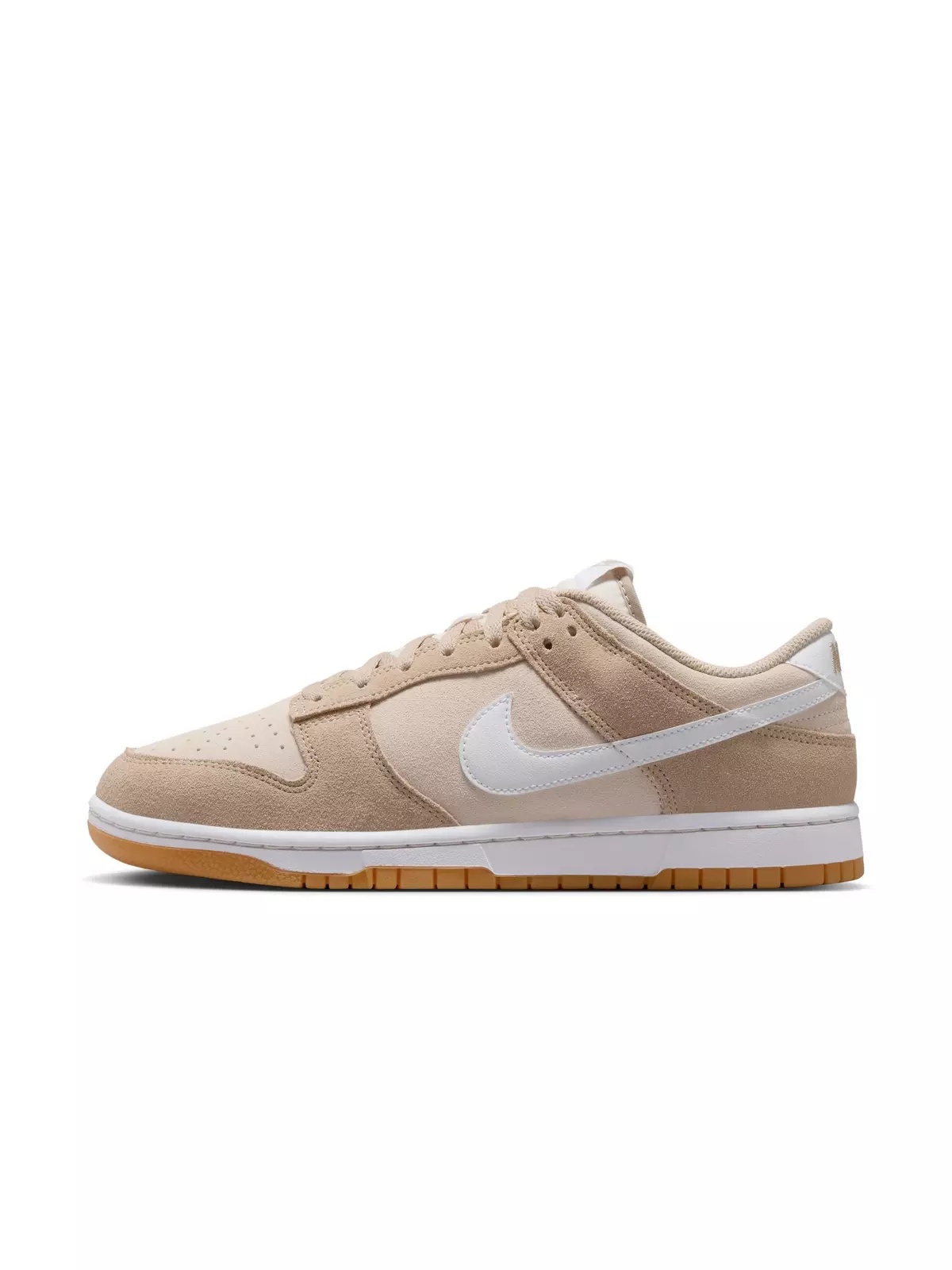 Dunk Low Retro SE "Pale Ivory/White/Lt Orewood Brn" Men's Shoe - 3