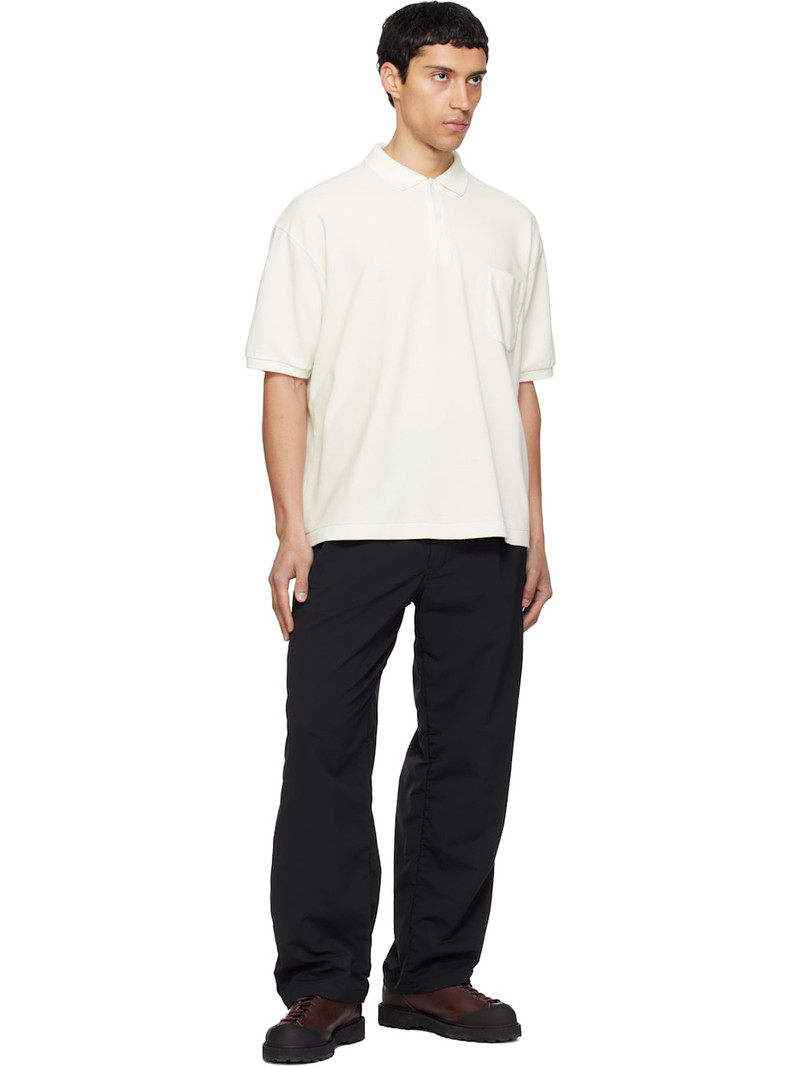 Nanamica Off-White Short Sleeve Polo outlook