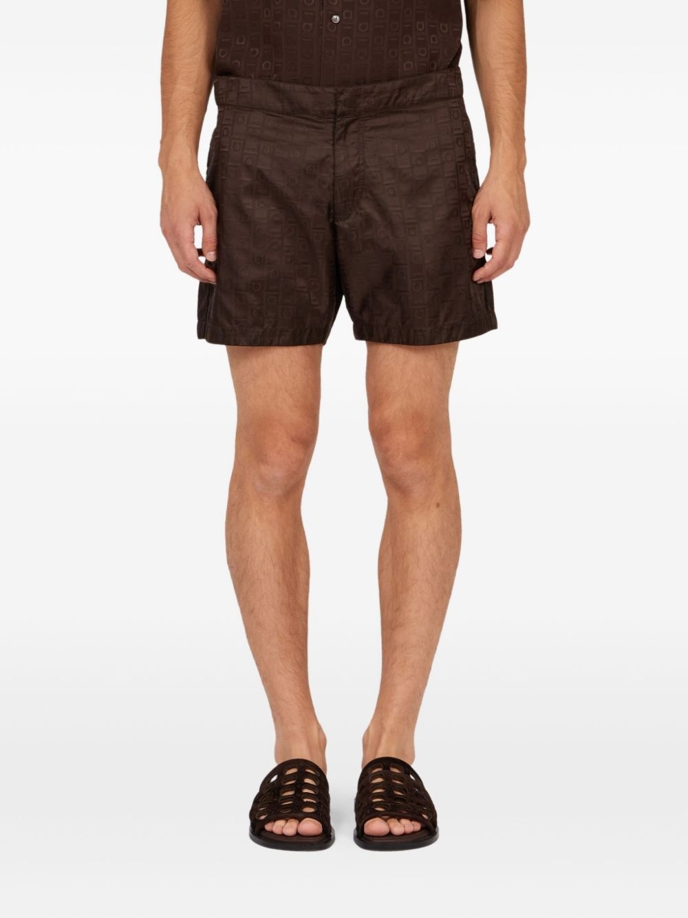 monogram bermuda shorts - 3