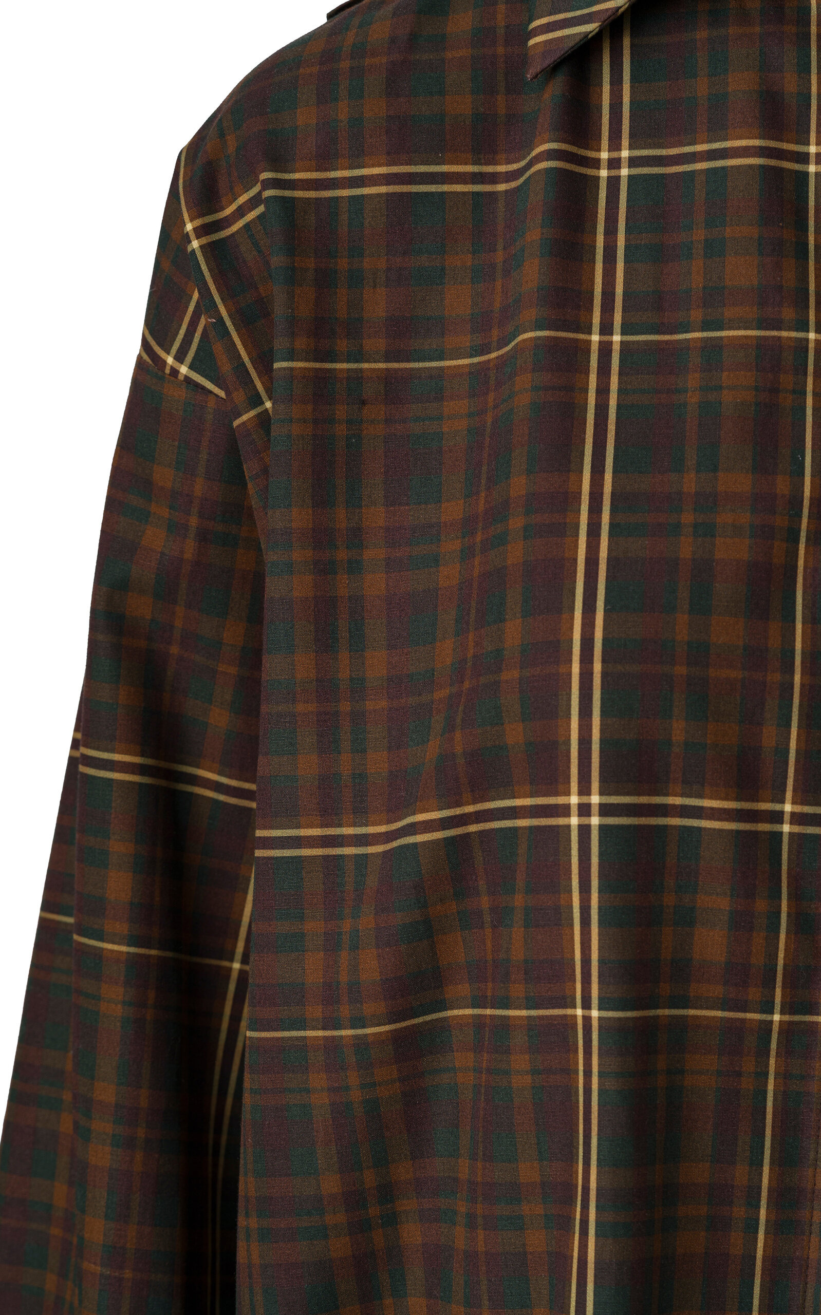 Athelia Pouch-Detailed Oversized Cotton Shirt multi - 4