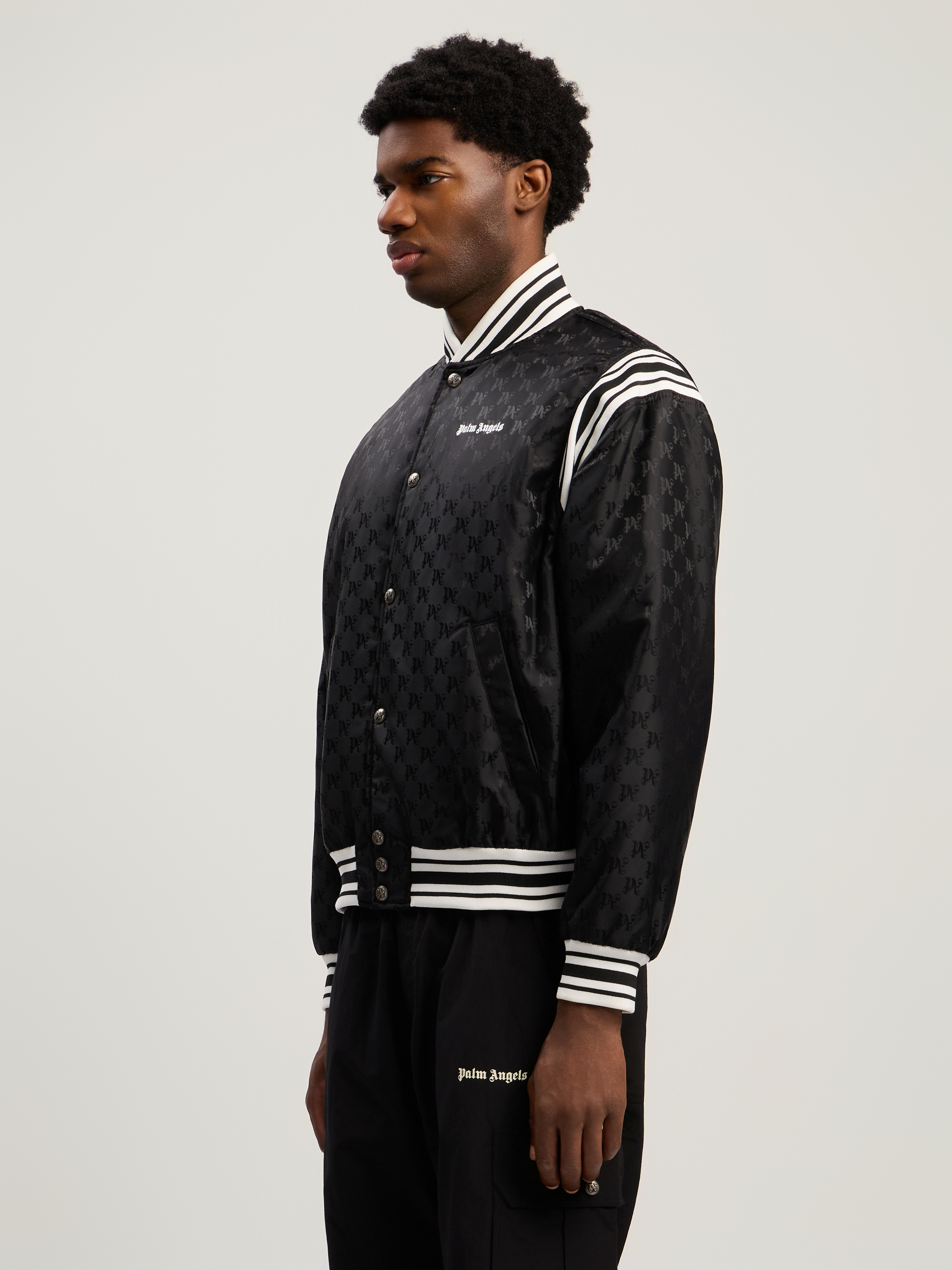 Monogram Jacquard Bomber - 4