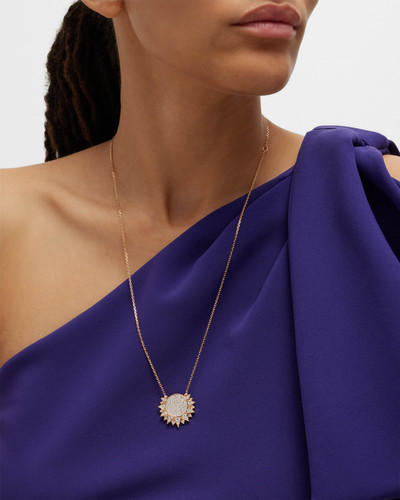Piaget Sunlight 18k Rose Gold Diamond Pendant Necklace outlook