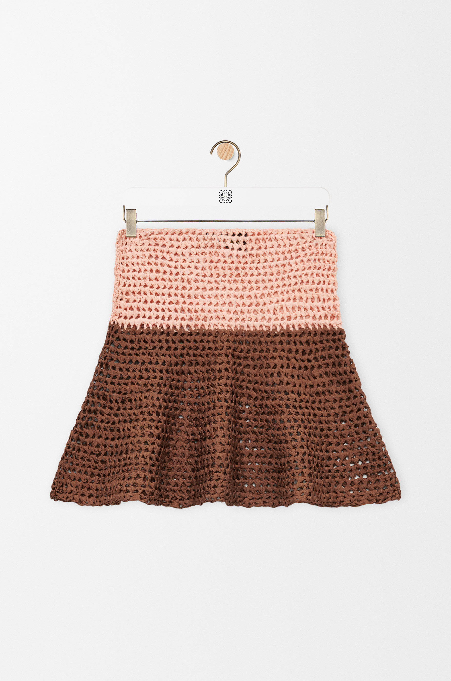 Mini skirt in silk - 1