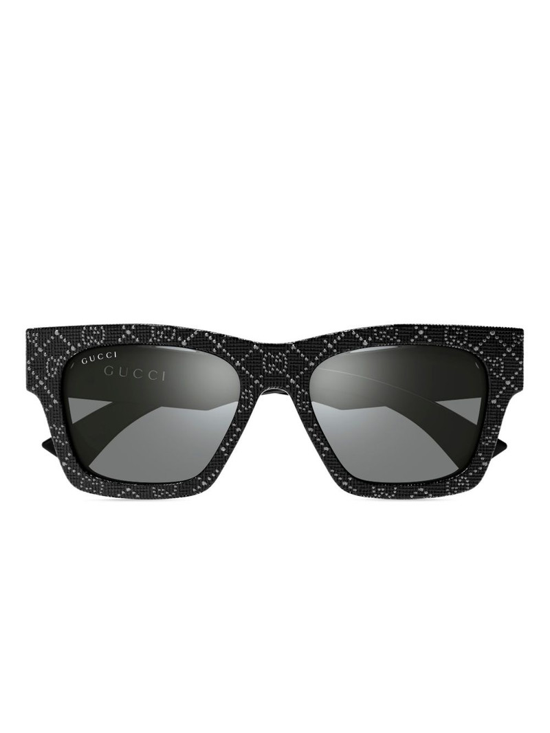square-frame sunglasses 1