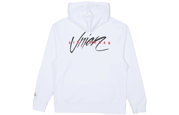 Air Jordan x Union LA Flying High Hooded Sweatshirt 'White' CV1348-100 - 2