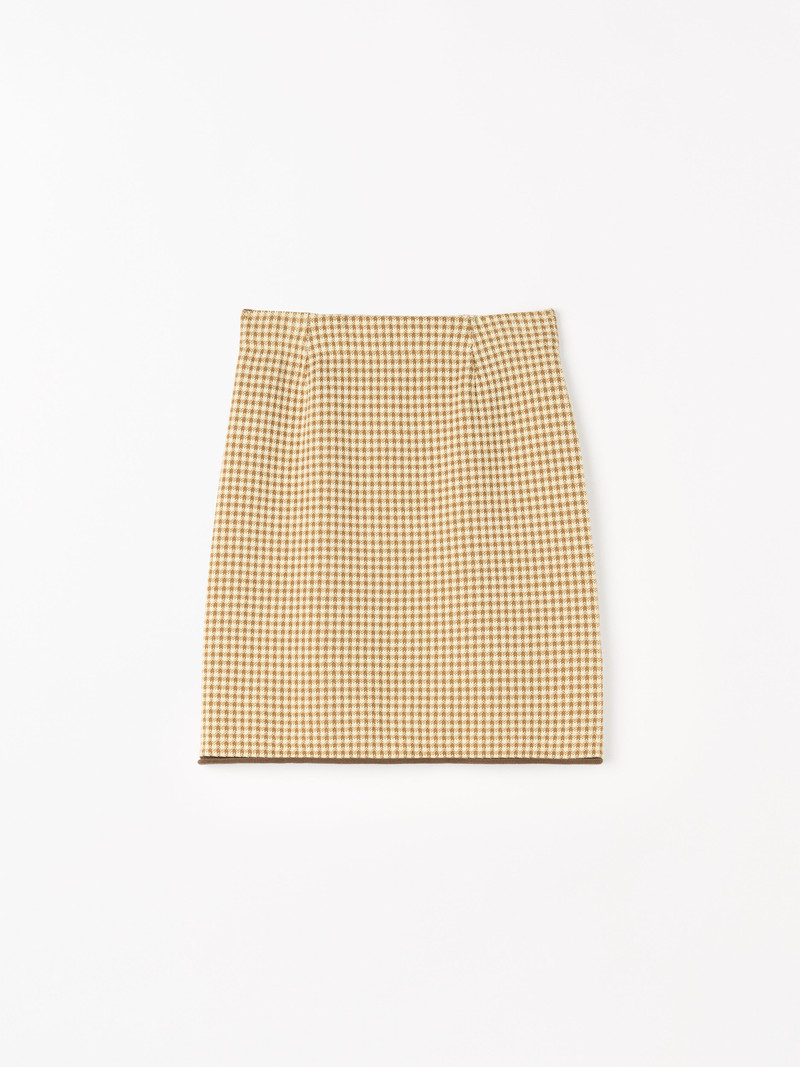 Clover Knitted Mini Skirt 1