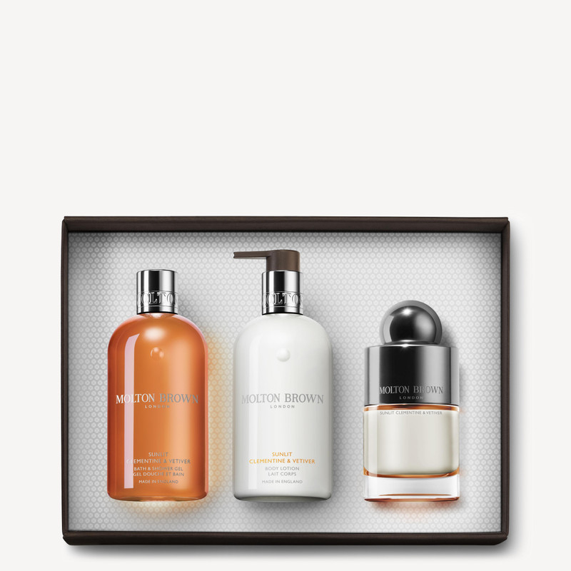 Sunlit Clementine & Vetiver Fragrance Gift Set 1