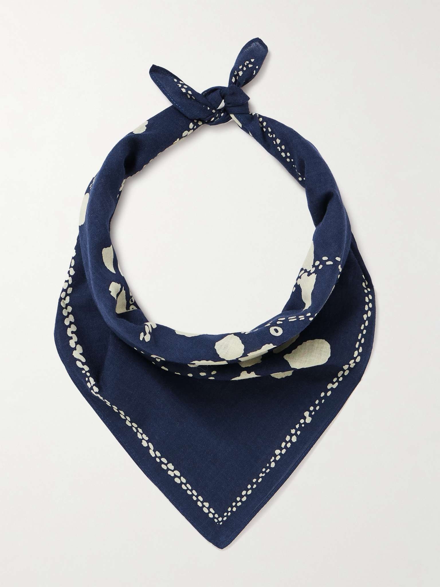 Printed Cotton Bandana - 3