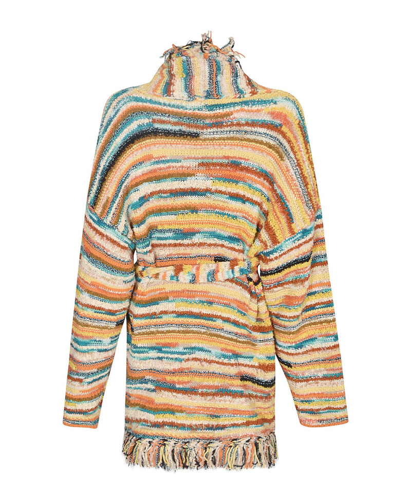 Alanui Madurai Stripes Cardigan outlook