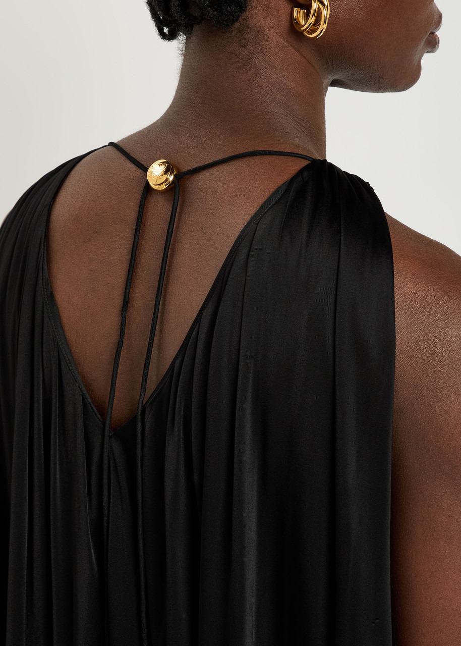 Loewe Halter Ruched Satin top - 5