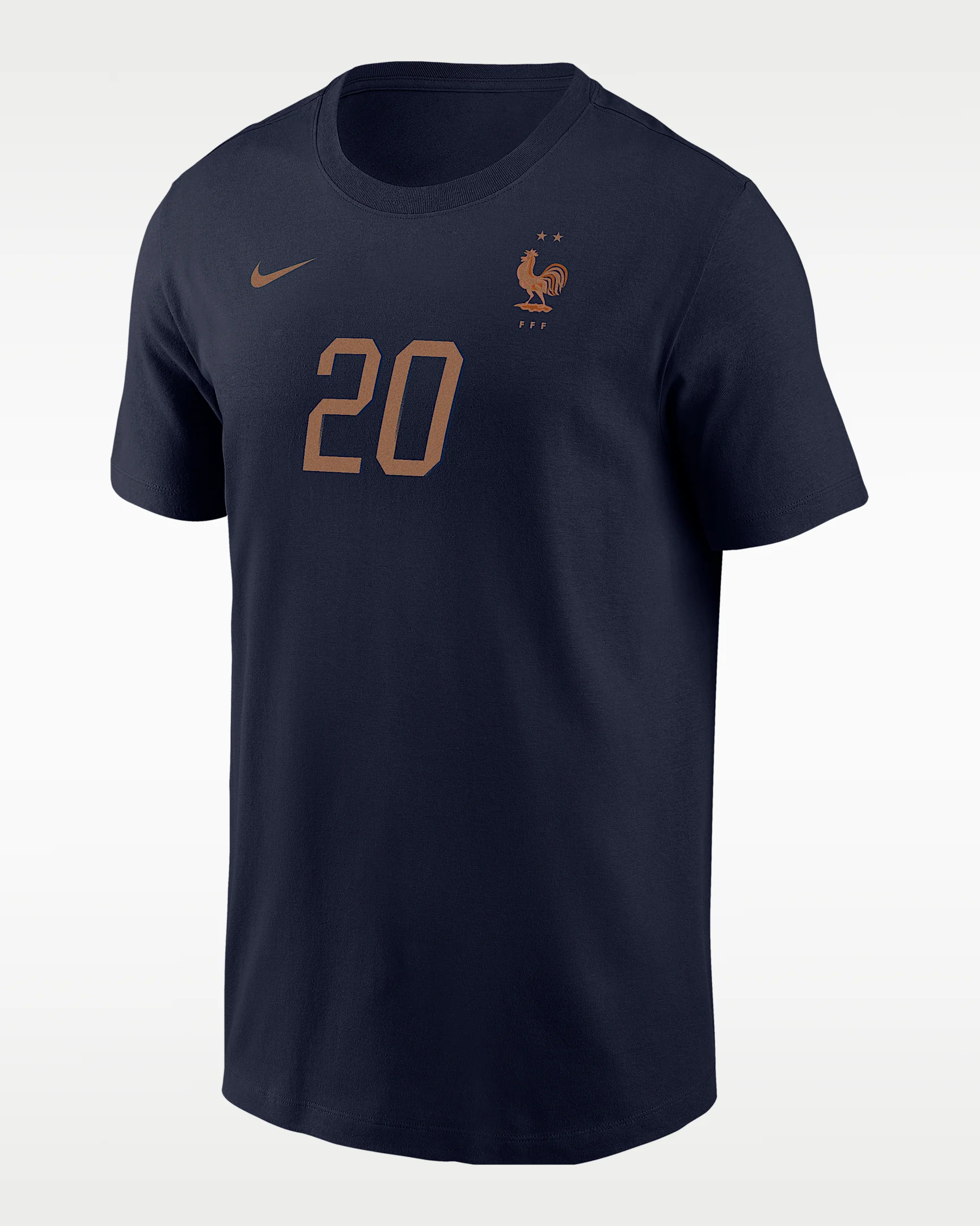 Bradley Barcola FFF Men's Nike Soccer T-Shirt - 1